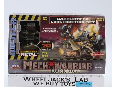 Mech Warrior Dark Age Battlemech Jupiter Construction Set  2003 WizKid Die Cast