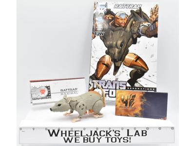 Rattrap Thrilling 30 100% Complete 2013 Generations Transformers Hasbro