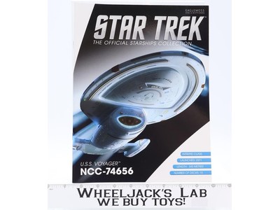 U.S.S. Voyager NCC-74656 Intrepid Class Star Trek Eaglemoss Magazine