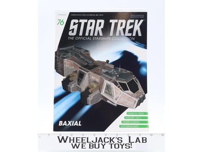 #76 Baxial Model Star Trek Eaglemoss Magazine