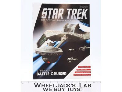 #7 K'T'Inga Class Battle Cruiser Star Trek Eaglemoss Magazine