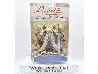 EscaFlowne Van Flanel &amp; Hitomi Kanzaki Anime Collector Bandai 2001 Action Figure