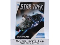 #56 Saber Class Light Cruiser Star Trek Eaglemoss Magazine
