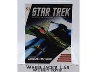 #53 Klingon Augment's Ship Attack Ship Star Trek Eaglemoss Magazine
