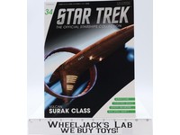 #34 Vulcan Surak Class Star Trek Eaglemoss Magazine