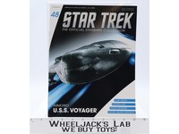 #48 Armored U.S.S. Voyager Intrepid Class Star Trek Eaglemoss Magazine
