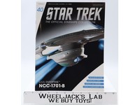 #40 U.S.S. Enterprise NCC-1701-B Excelsior Class Star Trek Eaglemoss Magazine