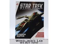 #41 Klingon Raptor Star Trek Eaglemoss Magazine
