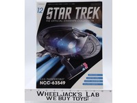 #12 U.S.S. Thunderbird NCC-63549 Akira Class Star Trek Eaglemoss Magazine