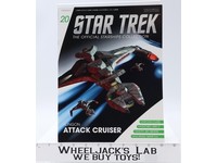 #20 Klingon Attack Cruiser Vor'Cha Class Star Trek Eaglemoss Magazine