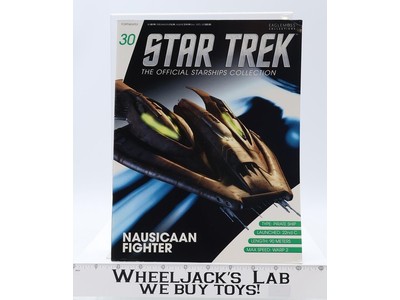 #30 Nausicaan Fighter Pirate Ship Star Trek Eaglemoss Magazine