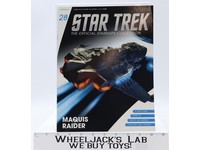 #28 Maquis Raider Ju'Day Class Star Trek Eaglemoss Magazine