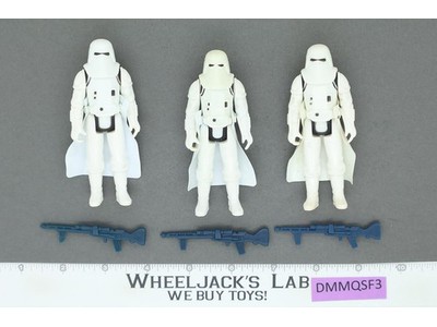 Lot of 3 Imperial Hoth Stormtroopers Complete Star Wars ESB 1980 Kenner NO REPRO
