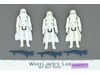 Lot of 3 Imperial Hoth Stormtroopers Complete Star Wars ESB 1980 Kenner NO REPRO
