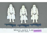Lot of 3 Imperial Hoth Stormtroopers Complete Star Wars ESB 1980 Kenner NO REPRO