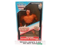 12" Ultimate Warrior Talking COMPLETE W/Box &Insert WWF 1990 Titan Sports Hasbro