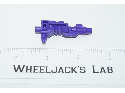 Piranacon Overbite Laser Gun Vintage Hasbro 1988 G1 Transformers Action Figure