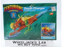 Depth Charger 100% Complete W/ Box Centurions 1986 Kenner Action Figure Vehicle