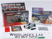 Mirage W/ BOX 100% Complete Boxed 1984 Vintage Hasbro G1 Transformers