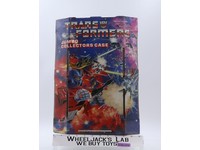 Vinyl Jumbo Collectors Case #75000 Tara Toy Corp. 1985 G1 Transformers Vintage