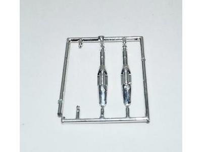 Jazz 2x Missile Rocket TREE SPUR SPRUE 1985 Vintage Hasbro G1 Transformers