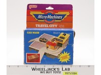 Travel City Car Wash Mini Play Set Complete 1987 Micro Machines Galoob