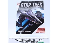 #13 Jem'Hadar Battlecruiser Star Trek Eaglemoss Magazine