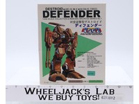 Destroid Defender ADR-04 MK X 1/200 Macross Nichimaco Plastic Model Kit 1982 MIB