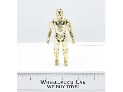 C-3PO #2 100% Complete Star Wars Vintage Kenner 1977 Action Figure No Repro
