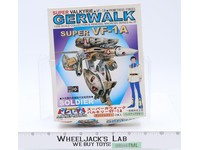 Super VF-1A Valkyrie Gerwalk 1/200 Macross Nichimaco Plastic Model Kit 1982 MIB