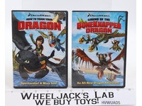 Lot of 2 Dreamworks 2010 Dragon DVD's Legend of the Boneknapper & How to Train