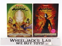 Nickelodeon Avatar The Last Airbender Complete Book 2 & 3 DVD Collections 2007