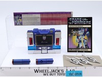 Soundwave WORKS 100% Complete 1985 Vintage G1 Transformers Action Figure