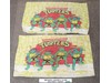Set of 2 Matching Pillow Cases TMNT Teenage Mutant Ninja Turtles 1980s