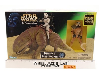 Dewback & Sandtrooper Star Wars POTF 1997 Kenner Action Figure NEW MISB SEALED