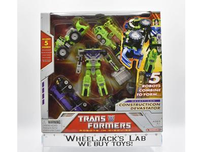 Decepticon Constructicon Devastator Classics NEW MISB RID 5 Transformers