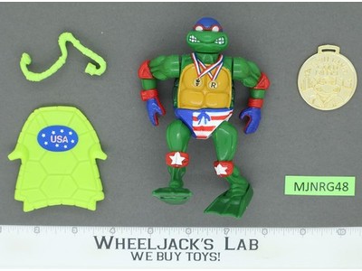 Super Swimmin' Raph TMNT Teenage Mutant Ninja Turtle 1992 100% Complete