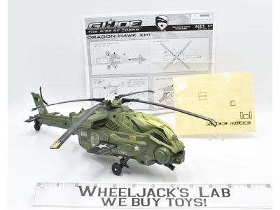 Dragonhawk XH1 100% Complete Rise of Cobra 2009 GI Joe Hasbro Vehicle