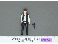 Han Solo BIG HEAD 100% Complete Star Wars 1977 Kenner Action Figure NO REPRO