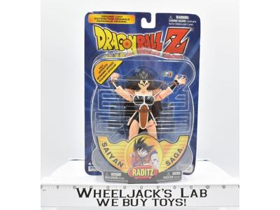 Raditz Saiyan Saga Dragonball Z 2000 Irwin Toy NEW MOSC Action Figure