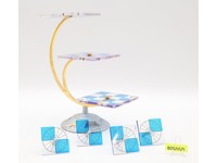 Tridimensional Chess Set Star Trek 1994 Official Franklin Mint W/ COA MIB