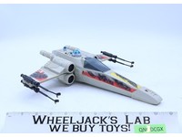 Battle Damaged X-Wing Fighter WORKS 100% Complete Star Wars 1977 Kenner Vehicle