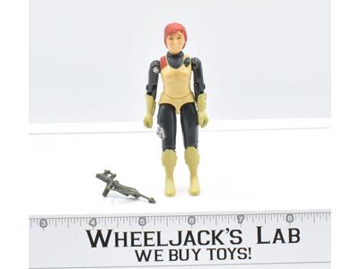 Scarlett V1 Straight Arm 100% Complete GI Joe 1982 Hasbro Action Figure Vintage