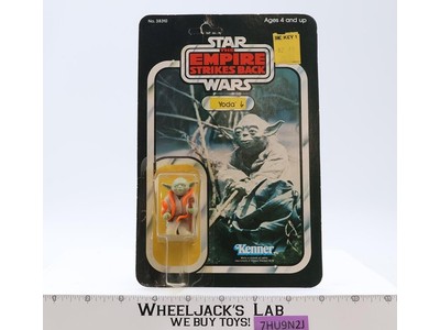 Yoda Orange Snake 32 Back-B Star Wars ESB 1980 Kenner Action Figure NEW SEALED