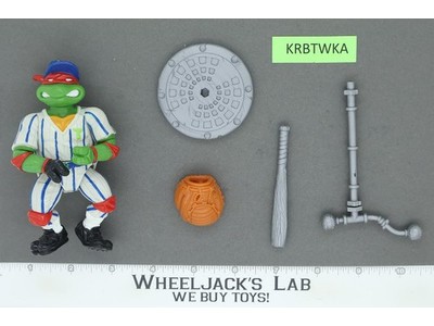 Grand Slammin' Raph 100% Complete Teenage Mutant Ninja Turtles TMNT 1991 Vintage