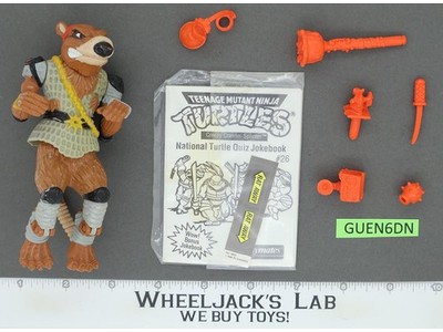 Creepy Crawlin Splinter WORKS 100% Complete Wacky Action TMNT 1990 Playmates