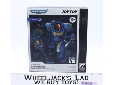 Terminator Squad Sergeant W/ Power Sword & Teleport Homer Warhammer 40K JOYTOY
