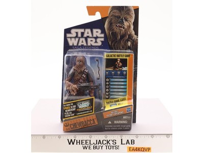 Chewbacca SL18 Galactic Battle Game Star Wars Saga Legends 2010 Hasbro NEW