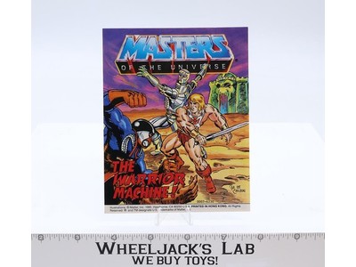 The Warrior Machine Mini Comic He-Man Masters of the Universe MOTU