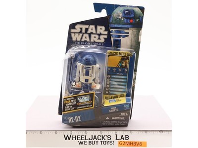 R2-D2 CW27 Galactic Battle Game Die & Base Star Wars Clone Wars 2010 Hasbro NEW